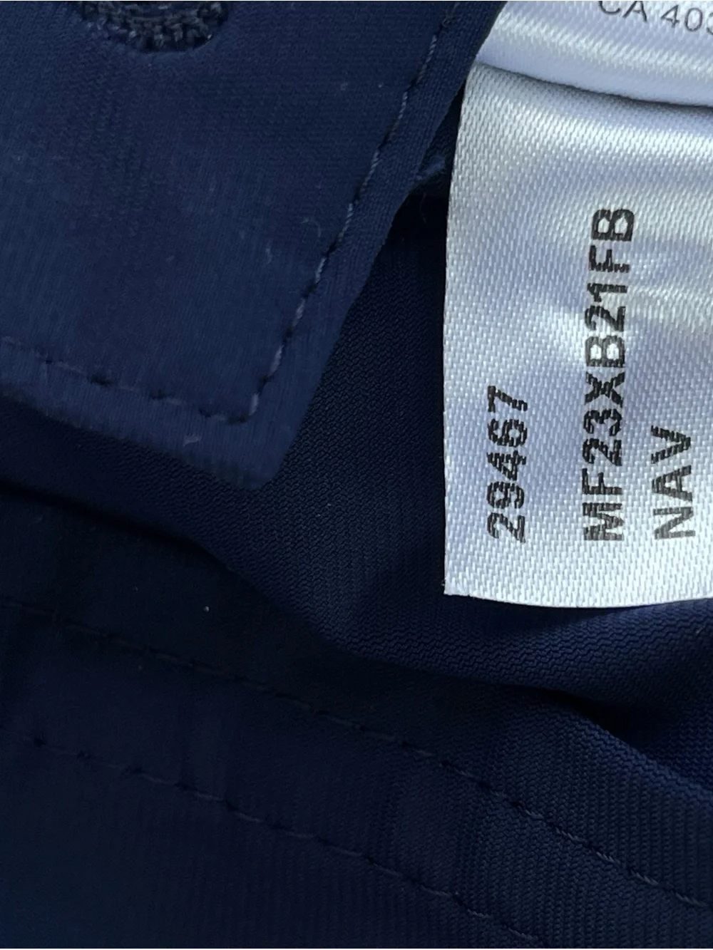 Peter Millar Navy Crown Crafted Bingham Performance Pant- 33”Wx32”L
